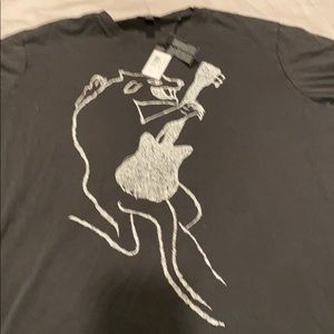 Black diesel men’s rock and roll T-shirt